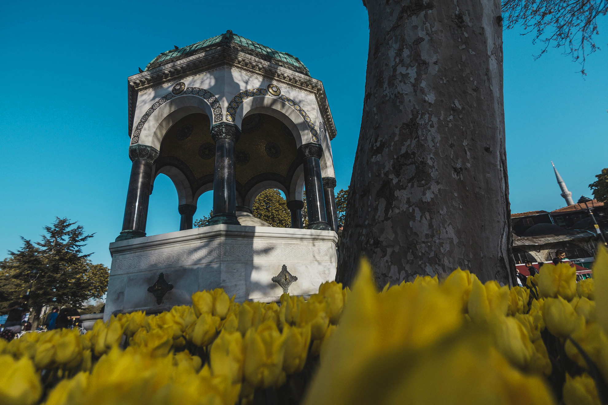 Истанбул и Пеещите фонтани - Фонтана на Вилхелм II, Истанбул, Турция - The Fountain of Wilhelm II, Istanbul, Turkey